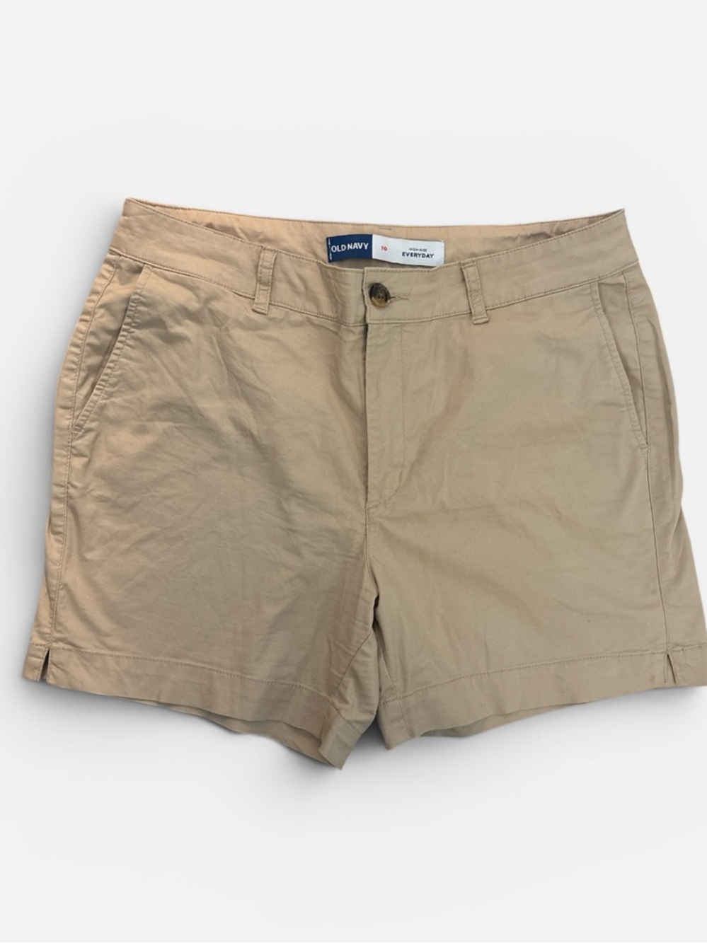 Old Navy Beige Chino Shorts